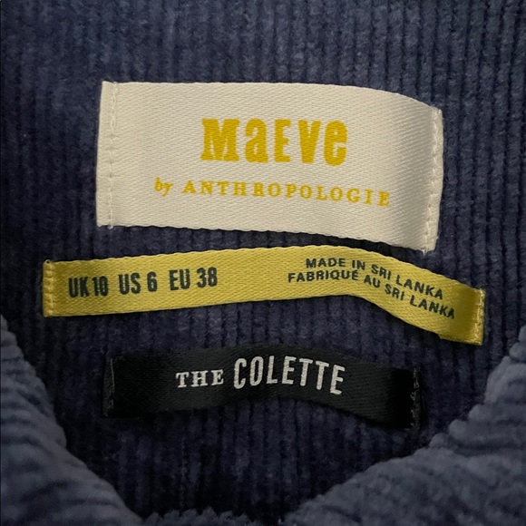 Maeve Colette Weekend Corduroy Jumpsuit size 6 - Picture 5 of 12